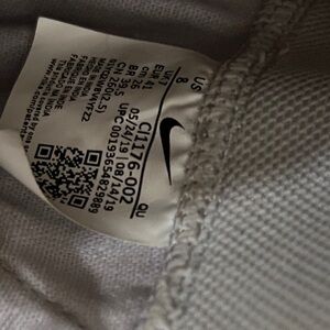 Nike White and Gray Athletic Shoes